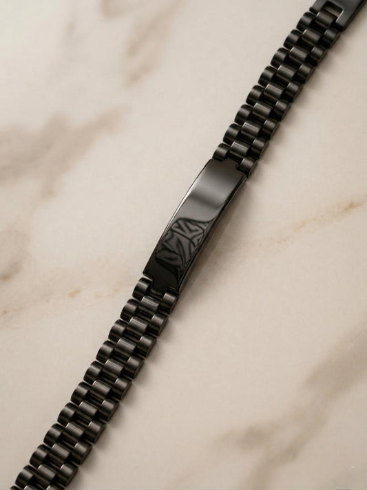 Personalized Gold Link Bracelet