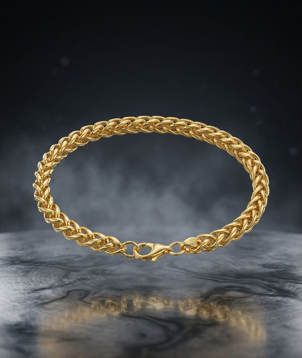 Franco Stainless Chain Bracelet
