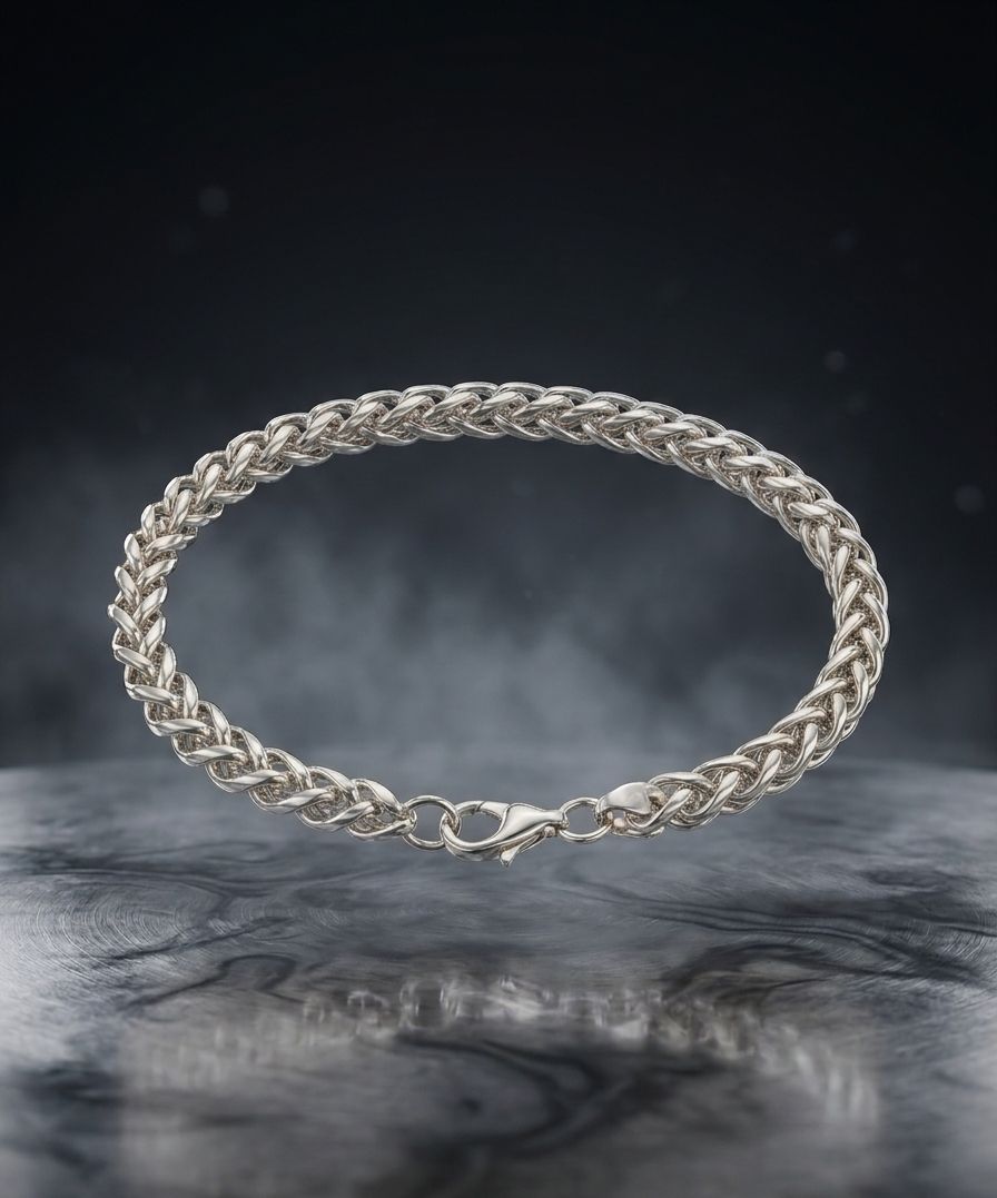 Franco Stainless Chain Bracelet